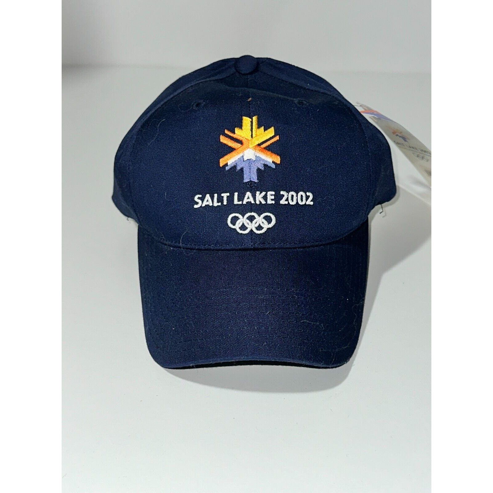 Olympics Annco Salt Lake 2002 Winter Games Baseball Cap Style Hat OneSize Blue